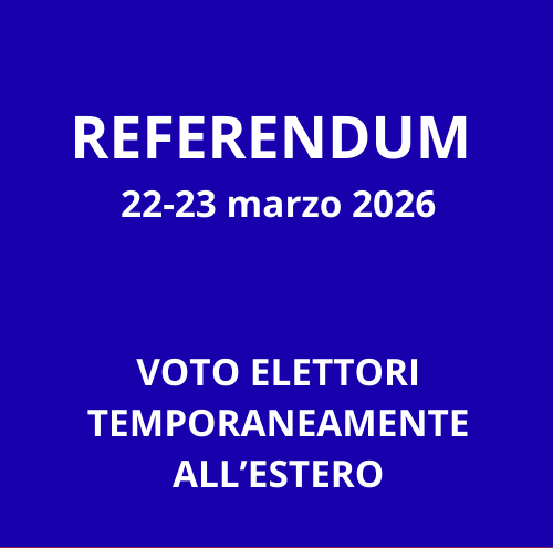 Elettori temporaneamente residenti all'estero